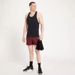 MP Men's Tempo Ultra Seamless Stringer Vest - Black -Myprotein 13112987 5834944365709909