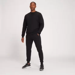 MP Dynamic Training Sweatshirt Met Ronde Hals Voor Heren - Verwassen Zwart -Myprotein 13113389 1634958669547444