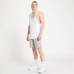 MP Form Sporthemd Met Halternek Voor Heren - Wit -Myprotein 13113711 1914944372274326