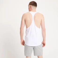 MP Form Sporthemd Met Halternek Voor Heren - Wit -Myprotein 13113711 8544944372303471