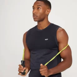 MP Naadloos Hemd Voor Heren - Zwart Gemêleerd -Myprotein 13114831 1734932687987177