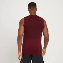 MP Naadloos Hemd Voor Heren - Scharlakenrood Gemêleerd -Myprotein 13114849 1104932686993931