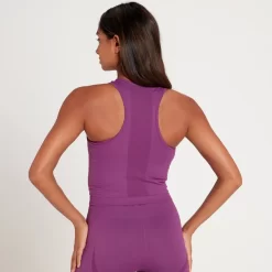 MP Tempo Naadloos Hemd Voor Dames - Paars -Myprotein 13116552 6874914614842866