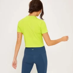 MP Adapt Croptop Met Korte Mouwen Voor Dames - Knalgroen -Myprotein 13117090 1504929379067742