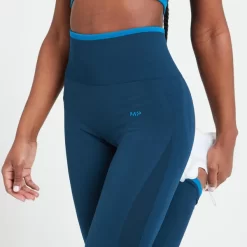 MP Adapt Naadloze Legging Voor Dames - Diepblauw -Myprotein 13117238 1304938721467891