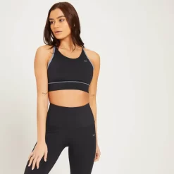MP Adapt Omkeerbare Sportbeha Voor Dames - Zwart/ Galaxy