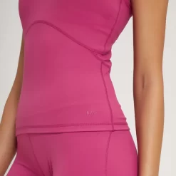 MP Power Ultra Fitted Hemd Voor Dames - Sangria -Myprotein 13118005 7784936395658542