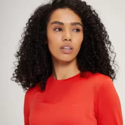 MP Power Ultra T-shirt Met Lange Mouwen Voor Dames - Danger -Myprotein 13118045 1364936397000391