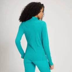 MP Power Ultra Shirt Met Kwartrits En Standaard Pasvorm - Laguneblauw 10 MP Power Ultra Shirt Met Kwartrits En Standaard Pasvorm - Laguneblauw -Myprotein 13118165 5634936401008529