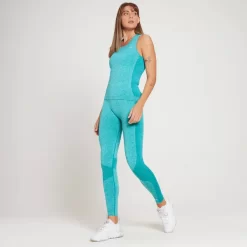 MP Curve Hemd Voor Dames - Laguneblauw -Myprotein 13121121 4044911693507570