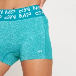 MP Curve Booty Short Voor Dames - Laguneblauw -Myprotein 13121161 1944911693339942