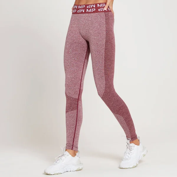 MP Curve Legging Voor Dames - Bordeauxrood 3 MP Curve Legging Voor Dames - Bordeauxrood