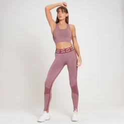 MP Curve Legging Voor Dames - Bordeauxrood 7 MP Curve Legging Voor Dames - Bordeauxrood -Myprotein 13121225 1624911694102032