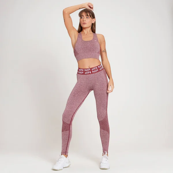 MP Curve Legging Voor Dames - Bordeauxrood 4 MP Curve Legging Voor Dames - Bordeauxrood - Afbeelding 2