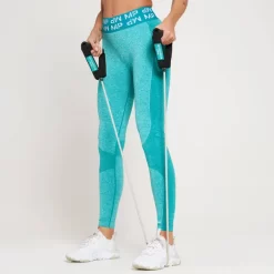 MP Curve Legging Voor Dames - Laguneblauw -Myprotein 13121241 2014911693412365