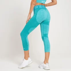 MP Curve Driekwartlegging Voor Dames - Laguneblauw -Myprotein 13121281 2124911699679860