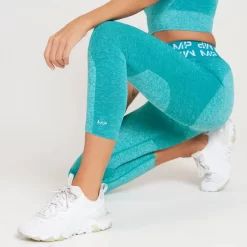 MP Curve Driekwartlegging Voor Dames - Laguneblauw -Myprotein 13121281 6064911699744450