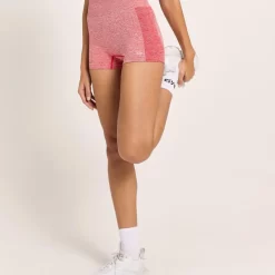 MP Curve Booty Short Met Hoge Taille Voor Dames - Danger Gemêleerd -Myprotein 13121321 9164915096517298