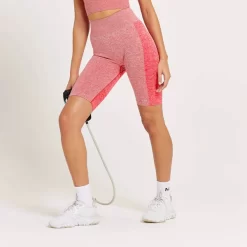 MP Curve Fietsshort Met Hoge Taille Voor Dames - Danger Gemêleerd