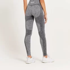 MP Curve Legging Met Hoge Taille Voor Dames - Grijs Gemêleerd -Myprotein 13121393 3854915096926441