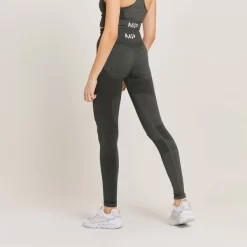 MP Curve Legging Met Hoge Taille Voor Dames - Carbongrijs Gemêleerd -Myprotein 13121409 7164911998347833