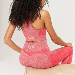 MP Curve Driekwartlegging Met Hoge Taille Voor Dames - Danger Gemêleerd -Myprotein 13121441 1024926459753258