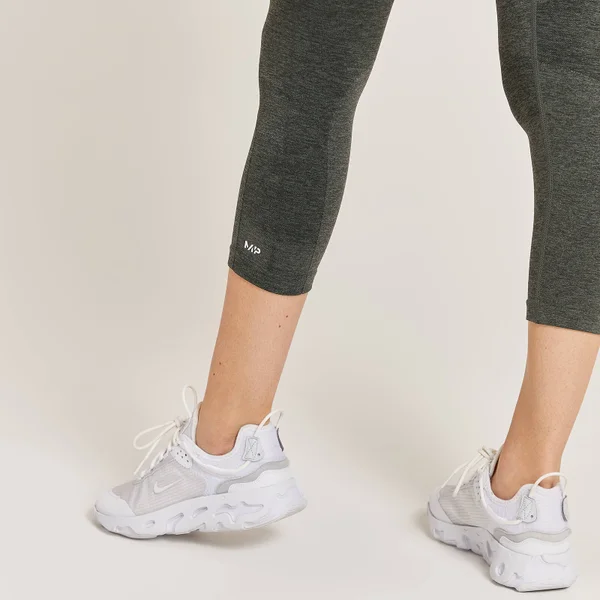 MP Curve Driekwartlegging Met Hoge Taille Voor Dames - Carbongrijs Gemêleerd 7 MP Curve Driekwartlegging Met Hoge Taille Voor Dames - Carbongrijs Gemêleerd - Afbeelding 5