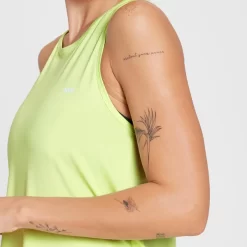 MP Velocityhemd Voor Dames - Limoengroen -Myprotein 13122541 1694911984550599