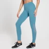 MP Velocity Legging Voor Dames - Steenblauw -Myprotein 13122605 1884911984825435