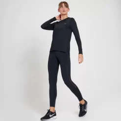MP Velocity T-shirt Met Lange Mouwen Voor Dames - Zwart 11 MP Velocity T-shirt Met Lange Mouwen Voor Dames - Zwart -Myprotein 13122621 2804911985419657