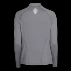 MP Velocity Shirt Met Kwartrits Voor Dames - Stormgrijs 16 MP Velocity Shirt Met Kwartrits Voor Dames - Stormgrijs -Myprotein 13122645 1804914608564355