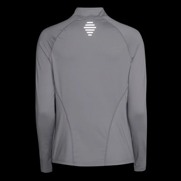 MP Velocity Shirt Met Kwartrits Voor Dames - Stormgrijs 9 MP Velocity Shirt Met Kwartrits Voor Dames - Stormgrijs - Afbeelding 7