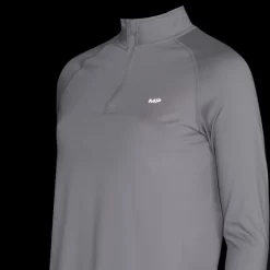 MP Velocity Shirt Met Kwartrits Voor Dames - Stormgrijs 14 MP Velocity Shirt Met Kwartrits Voor Dames - Stormgrijs -Myprotein 13122645 2224914608465664