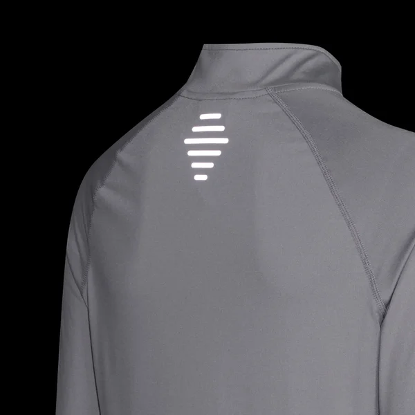 MP Velocity Shirt Met Kwartrits Voor Dames - Stormgrijs 10 MP Velocity Shirt Met Kwartrits Voor Dames - Stormgrijs - Afbeelding 8