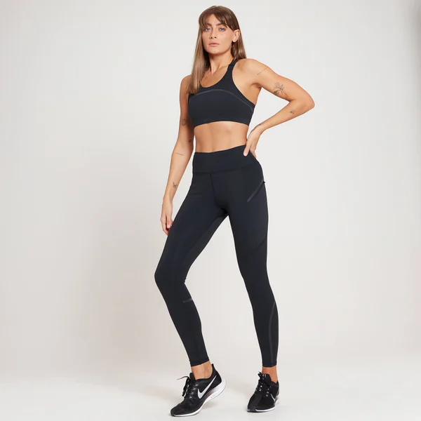 MP Velocity Ultra Sportbeha Met Gekruiste Rugbandjes Voor Dames - Zwart 5 MP Velocity Ultra Sportbeha Met Gekruiste Rugbandjes Voor Dames - Zwart - Afbeelding 3