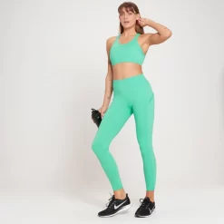 MP Velocity Ultra Legging Met Zakken Voor Dames - IJsgroen -Myprotein 13122661 1004911699372729