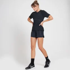 MP Velocity Ultra Reflecterend T-shirt Voor Dames - Zwart -Myprotein 13122669 1264911986198070