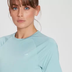 MP Velocity Ultra Reflecterend T-shirt Voor Dames - Cyaanblauw -Myprotein 13122685 1384911983395497