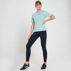 MP Velocity Ultra Reflecterend T-shirt Voor Dames - Cyaanblauw -Myprotein 13122685 5094911983275425