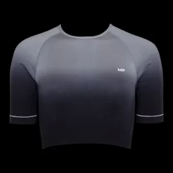 MP Velocity Ultra Naadloze Croptop Voor Dames - Zwart -Myprotein 13122749 1904914609765318