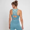 MP Velocity Ultra Naadloze Sportbeha Voor Dames - Steenblauw 2 MP Velocity Ultra Naadloze Sportbeha Voor Dames - Steenblauw -Myprotein 13122773 6524911984372105