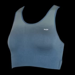 MP Velocity Ultra Naadloze Sportbeha Voor Dames - Steenblauw -Myprotein 13122773 8764914608941068