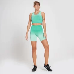 MP Velocity Ultra Naadloze Fietsshort Voor Dames - IJsgroen -Myprotein 13122821 2354911983226267
