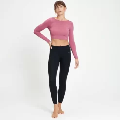 MP Composure Shirt Met Lange Mouwen Voor Dames - Mauve -Myprotein 13126193 1994994423923440