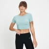 MP Composure Croptop Met Korte Mouwen Voor Dames - IJsblauw 1 MP Composure Croptop Met Korte Mouwen Voor Dames - IJsblauw -Myprotein 13126209 6034994424458463