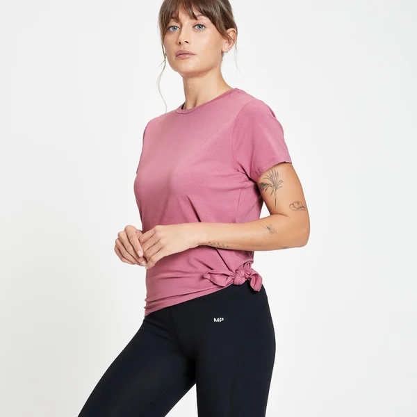 MP Composure Asymmetrisch Shirt Met Korte Mouwen Voor Dames - Mauve 6 MP Composure Asymmetrisch Shirt Met Korte Mouwen Voor Dames - Mauve - Afbeelding 4