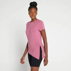 MP Composure Asymmetrisch Shirt Met Korte Mouwen Voor Dames - Mauve 11 MP Composure Asymmetrisch Shirt Met Korte Mouwen Voor Dames - Mauve -Myprotein 13126241 5704951089465534