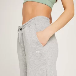 MP Joggingbroek Met Rechte Pijpen Voor Dames - Grijs Gemêleerd -Myprotein 13129913 1204929353647419