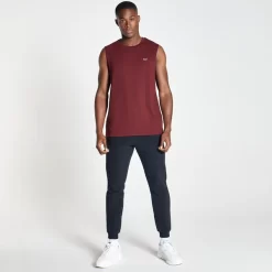 MP Men's Essentials Drirelease Drop Armhole Tank Top - Merlot