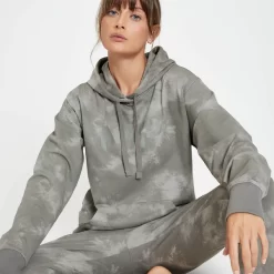 MP Composure Tie-dye Hoodie Voor Dames - Stormgrijs -Myprotein 13136560 6854994423467425